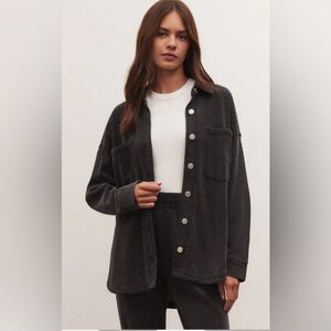 Z Supply All Day Knit Denim Jacket